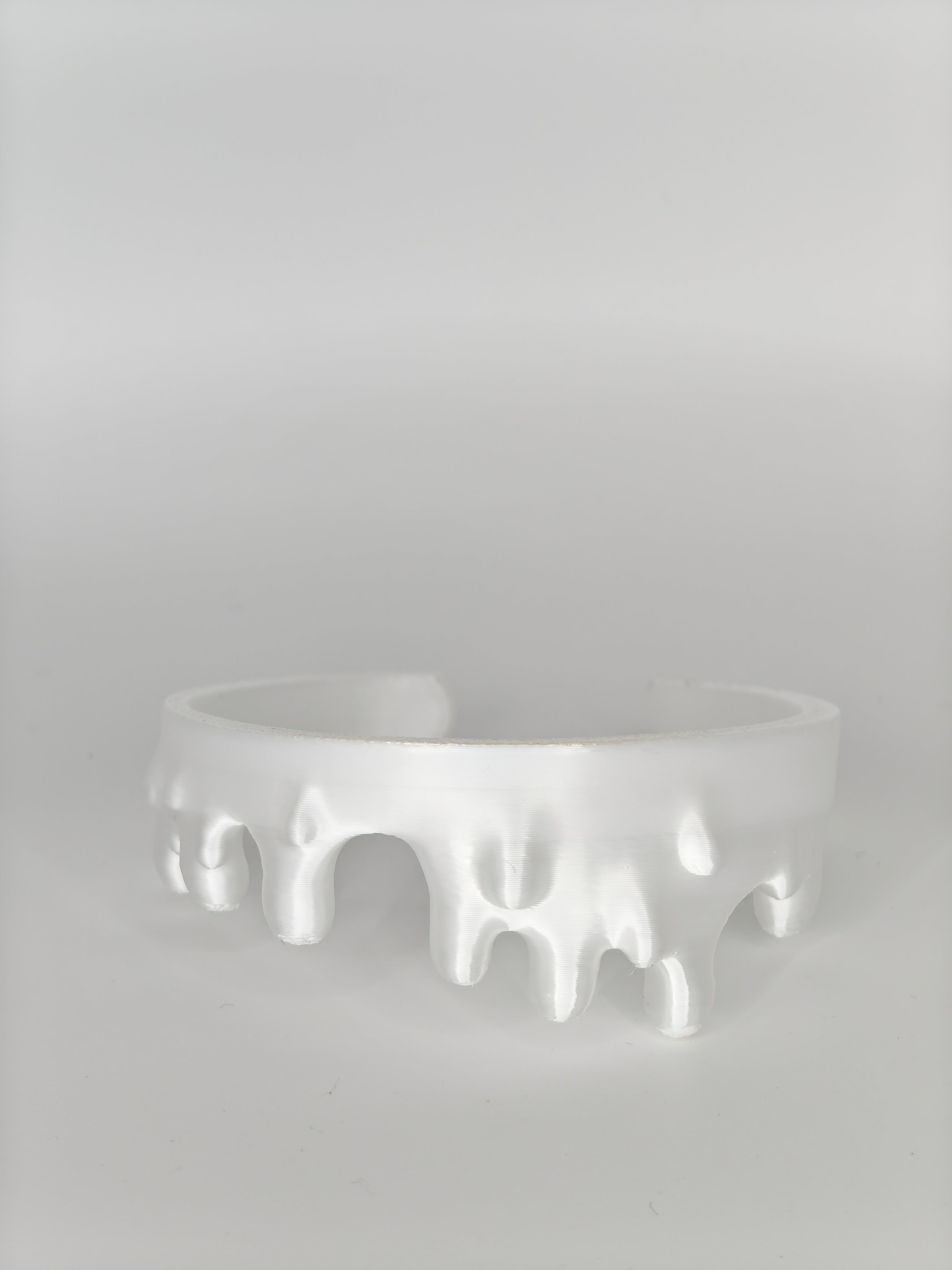 Melting Bracelet White SIlk