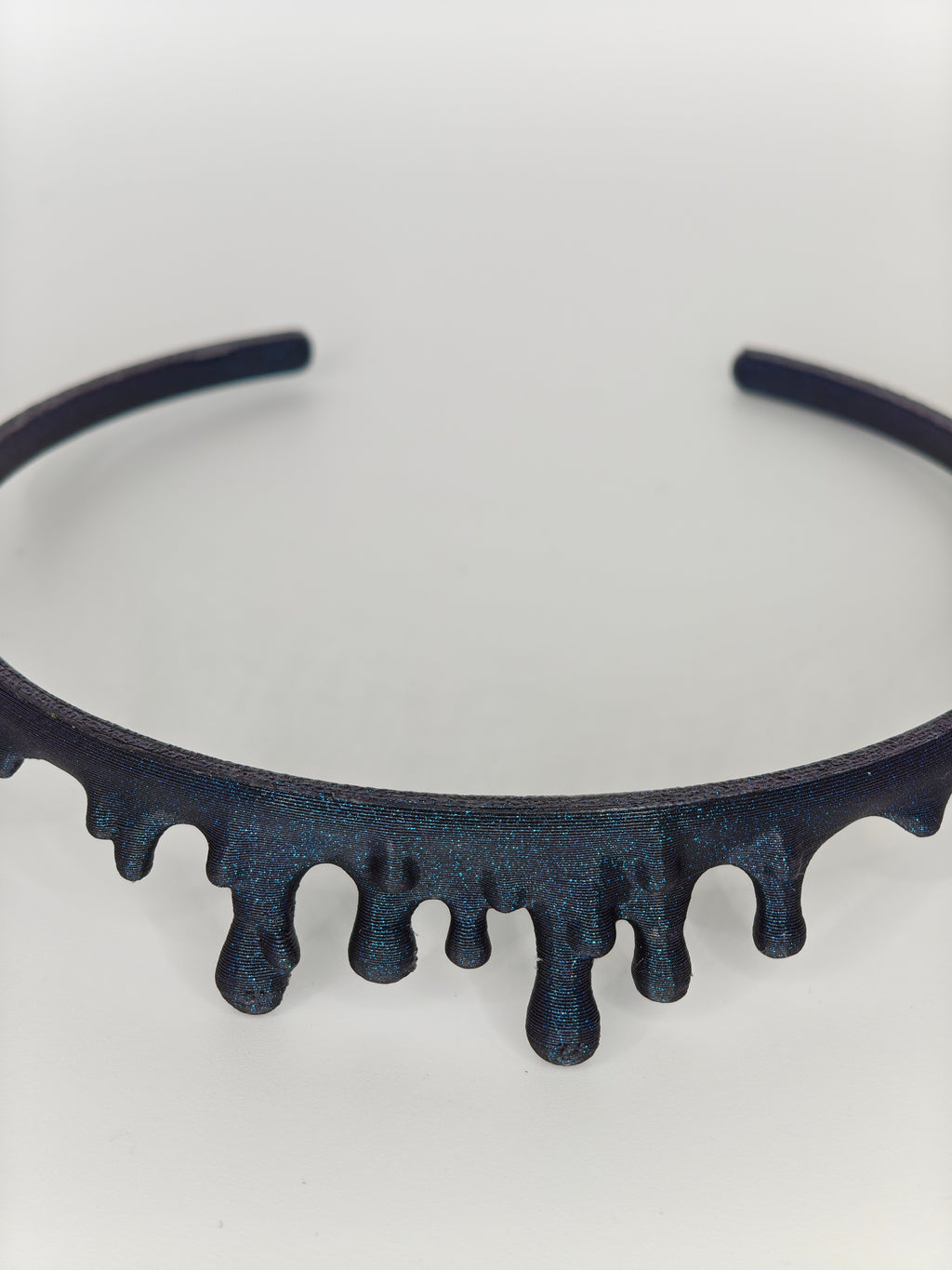Dripping Necklace Black Galaxy