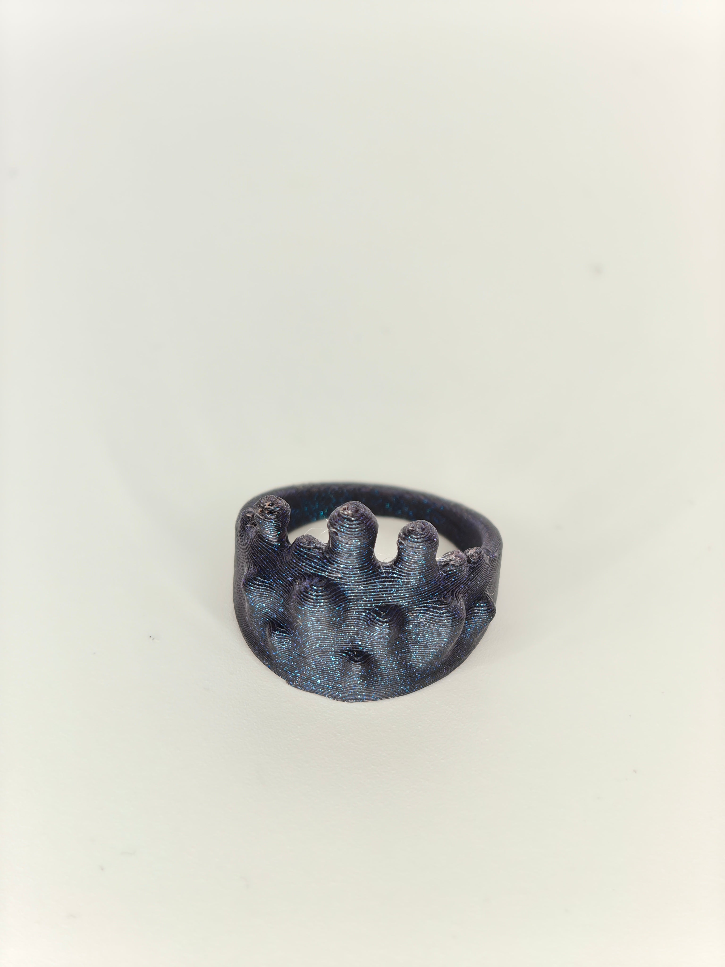 Dripping Ring Black Galaxy